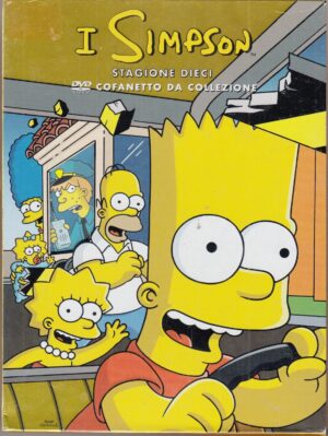 (NA) I Simpson - Stagione 10 Completa (Episodi 1-25) (4 DVD) Cofanetto - DVD in Italiano