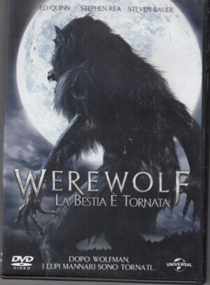Werewolf - La bestia è tornata DVD in Italiano