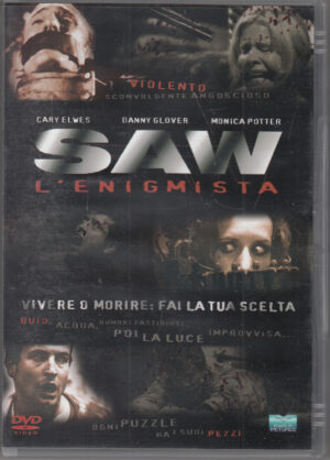 Saw l'enigmista DVD in italiano