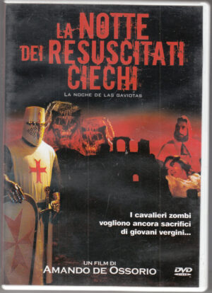 La notte dei resuscitati ciechi DVD in italiano