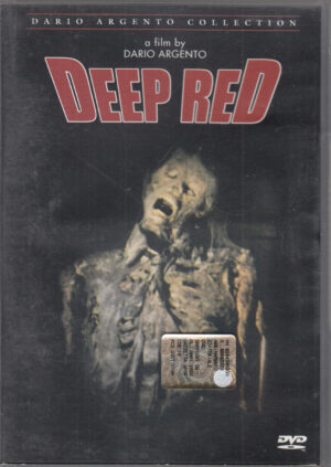 Deep red DVD in italiano film di Dario Argento