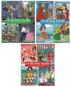 LE BUONE FIABE Per Sognare e Cucinare Insieme i primi 3 volumi ed. Intimita'