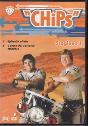 CHIPS Stagione 1 disco n. 1 episodi 1-2. DVD in Italiano. Editoriale