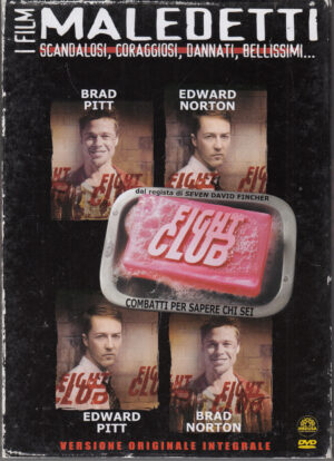 Fight club (Brad Pitt) Versione Originale Integrale - DVD in Italiano con Slipcase