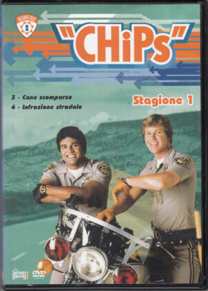 CHIPS Stagione 1 disco n. 2 episodi 3-4. DVD in Italiano. Editoriale