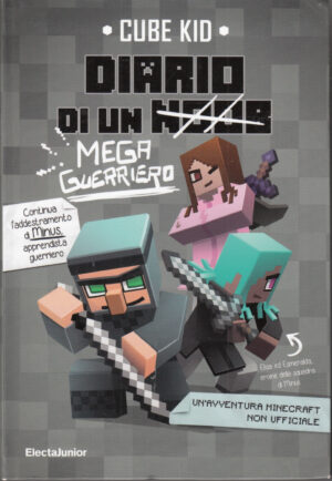 Diario di un mega guerriero di Cube Kid ed. Electa Junior
