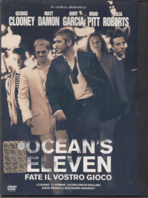 Ocean's eleven (George Clooney) - DVD in Italiano (Custodia Snapper)