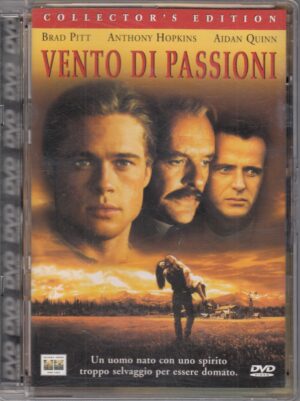 Vento di Passioni un film con Brad Pitt. DVD in Italiano. Custodia Jewel Box