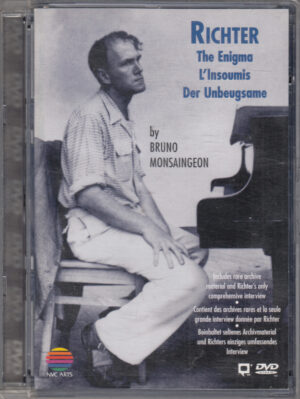 Richter: The Enigma by Bruno Monsaingeon DVD Double Face in Inglese - Jewel Box