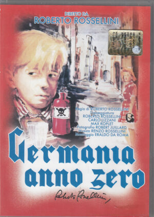Germania Anno Zero di Roberto Rossellini DVD in Italiano