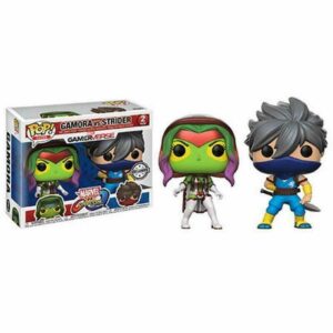 Funko Pop! Games-2 Pack Gamora Vs Strider EXCLUSIVE , Multicolore