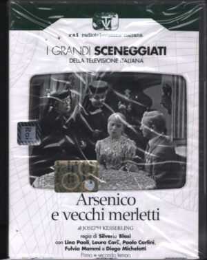 Arsenico e vecchi merletti - Miniserie Completa DVD RAI (2 DVD) (Episodi 1-2) I Grandi Sceneggiati RAI - Versione da edicola - DVD in italiano