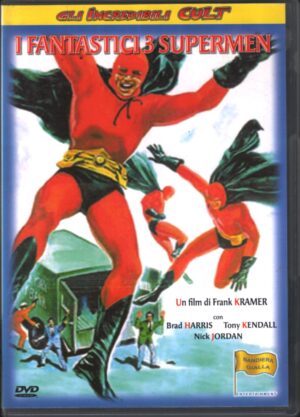 I Fantastici 3 Supermen DVD in Italiano - regia dei fratelli Kramer