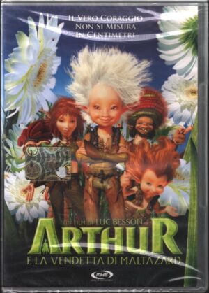 Arthur e la vendetta di Maltazard DVD in italiano di Luc Besson Versione da edicola