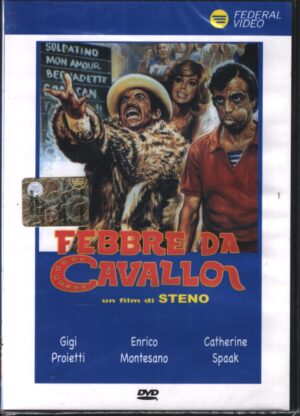 Febbre Da Cavallo DVD in Italiano con Gigi Proietti