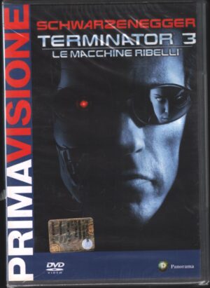 Terminator 3 le macchine ribelli DVD in italiano con Arnold Schwarzenegger