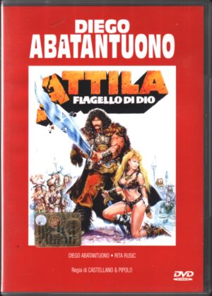 Attila flagello di Dio un film con Diego Abatantuono. DVD in Italiano. Versione da edicola