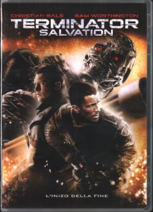 Terminator Salvation un film con Christian Bale. DVD in Italiano