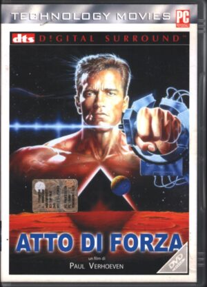Atto di Forza DVD in italiano con Arnold Schwarzenegger