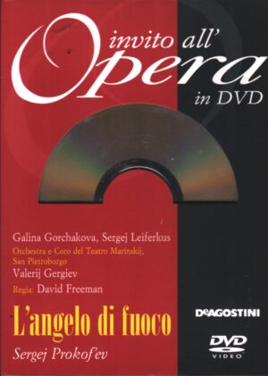 L'angelo di fuoco - Sergej Prokof'ev DVD in italiano Ed. Invito all'opera n.100