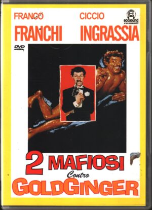 Due Mafiosi Contro Goldginger DVD con Franco Franchi e Ciccio Ingrassia