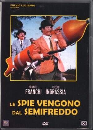 Le Spie Vengono dal Semifreddo DVD in Italiano con Franco Franchi e Ciccio Ingrassia