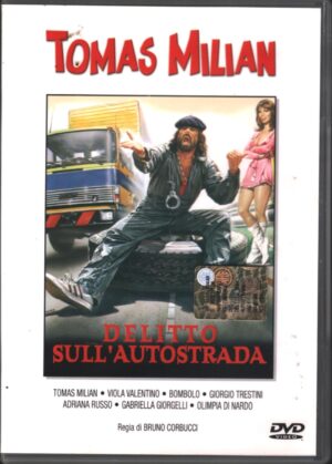 Delitto sull'autostrada un film con Tomas Milian. DVD in italiano. Versione da edicola