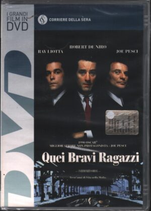 Quei bravi Ragazzi un film con Roberto De Niro.  DVD in italiano. Versione da edicola