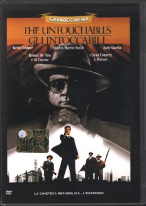 Gli intoccabili DVD in italiano con Kevin Costner, Robert de Niro e Sean Connery