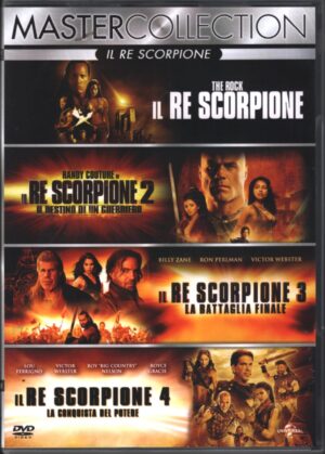 Il Re Scorpione - Quadrilogia DVD in Italiano