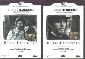Il Conte di Montecristo - Miniserie TV Completa (4 DVD) (Episodi 1-8) I grandi Sceneggiati Rai - Versione da edicola - DVD in Italiano
