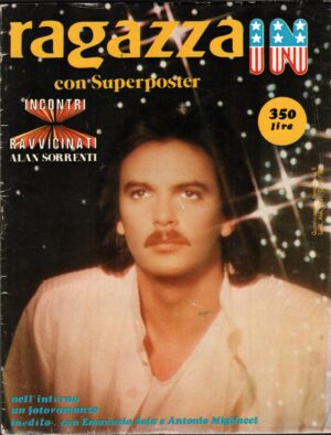 Rivista Ragazza In n. 9 del 1 Maggio 1979 - con Poster di Alan Sorrenti ed. Lady M