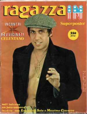 Rivista Ragazza In n. 14 del 15 Luglio 1979 - con Poster di Adriano Celentano ed. Lady M