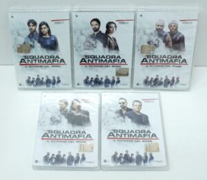 Squadra Antimafia. Il ritorno del Boss Completa SENZA COFANETTO 10 Episodi n. 5 DVD in Italiano
