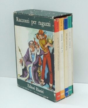 Racconti Per Ragazzi. Cofanetto con n. 4 libri di Gianni Rodari e Antoio Gramsci ed. Editori Riuniti