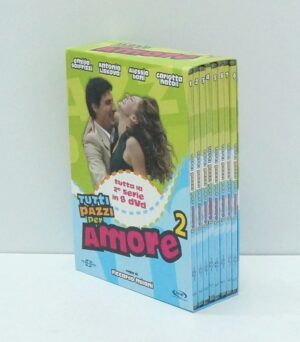 Tutti Pazzi per Amore Stagione 2 Completa Cofanetto con n. 8 DVD in Italiano