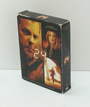 24 Kiefer Sutherland - Stagione 5 Completa (Episodi 1-24) (7 DVD) con Cofanetto - DVD in Italiano
