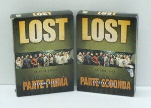Lost - Stagione 2 Completa Parte Prima e Seconda (Episodi 1-24) (8 DVD) con Cofanetti - DVD in Italiano