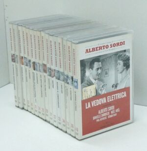 Il Grande Cinema di Alberto Sordi. Lotto n. 16 DVD in Italiano. Editoriale