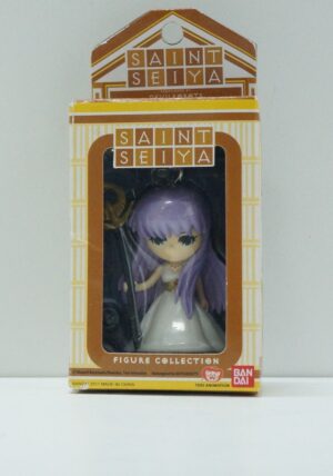 SAINT SEIYA - Athena mini figure con ciondolo,  4cm CAVALIERI DELLO ZODIACO BANDAI