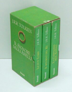 Il Signore degli Anelli. Trilogia Completa Cofanetto con n. 3 vol. di J.R.R. Tolkien ed. Rusconi