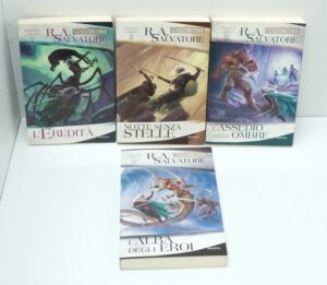 L'Eredita' di Drizzt. Saga Completa n. 4 vol. di R. A. Salvatore ed. Armenia
