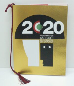 Calendario Carabinieri Anno 2020 in TEDESCO. Con Cordoncino Originale