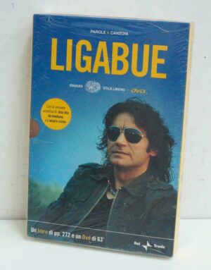 Parole e Canzoni di Ligabue, Luciano a cura di Vincenzo Mollica DVD + Libro ed. Einaudi