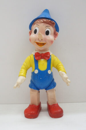 Pinocchio in Gomma Ledra Elefantino Originale - Vintage anni ’60