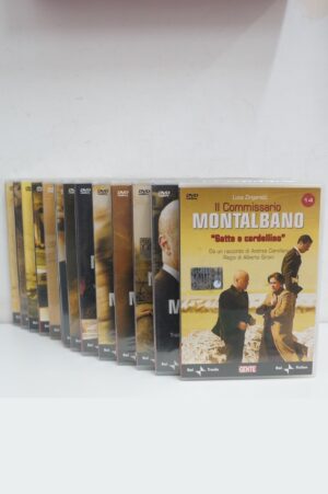 Il Commissario Montalbano - Stagioni da 1-6 Complete (14 DVD) SENZA Cofanetto - Versione da edicola - DVD in Italiano
