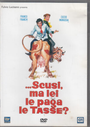 Scusi Ma Lei Le Paga Le Tasse? DVD in Italiano con Franco Franchi e Ciccio Ingrassia