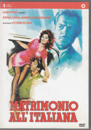 Matrimonio All'Italiana (1964) DVD in Italiano con Sophia Loren e Marcello Mastroianni