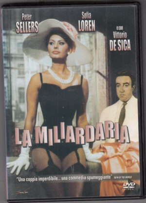 La Miliardaria DVD in Italiano con Sophia Loren e Vittorio De Sica