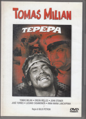 Tepeta DVD in italiano con Tomas Milian